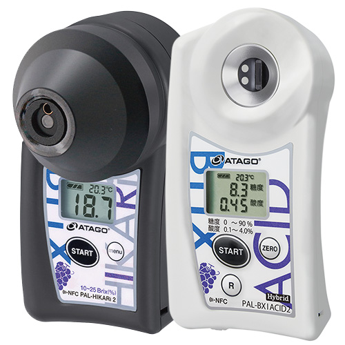 ATAGO愛拓?zé)o損糖酸度校準套裝(葡萄)PAL-HIKARi 2+PAL-BX/ACID 2