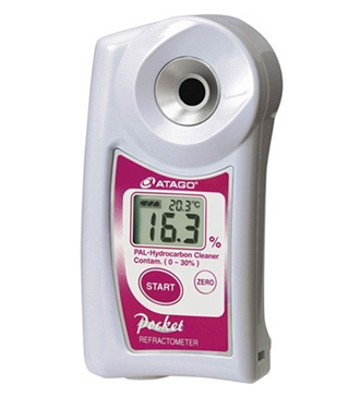 ATAGO(愛拓)便攜式數(shù)顯碳?xì)淝逑磩┱凵溆?jì)/碳?xì)淝逑磩舛扔?jì) PAL-Hydrocarbon Cleaner