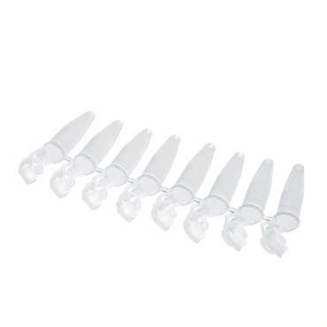 艾本德Eppendorf PCR Tubes, 0.2 mL, PCR 潔凈級(jí), 8 聯(lián)管，120 ?條 （960 個(gè)單管）