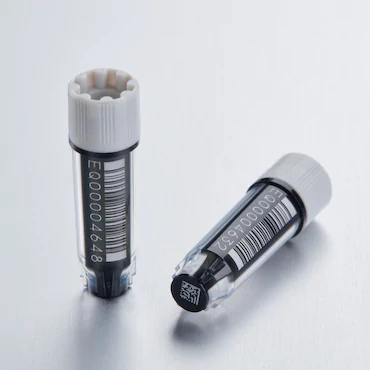 艾本德Eppendorf CryoStorage Vial，無菌, 無菌, 0.5 mL, 不含 DNase、RNase、人類 DNA 和內(nèi)毒素；外螺紋，預先加蓋灰色管蓋，帶 2D SafeCode 